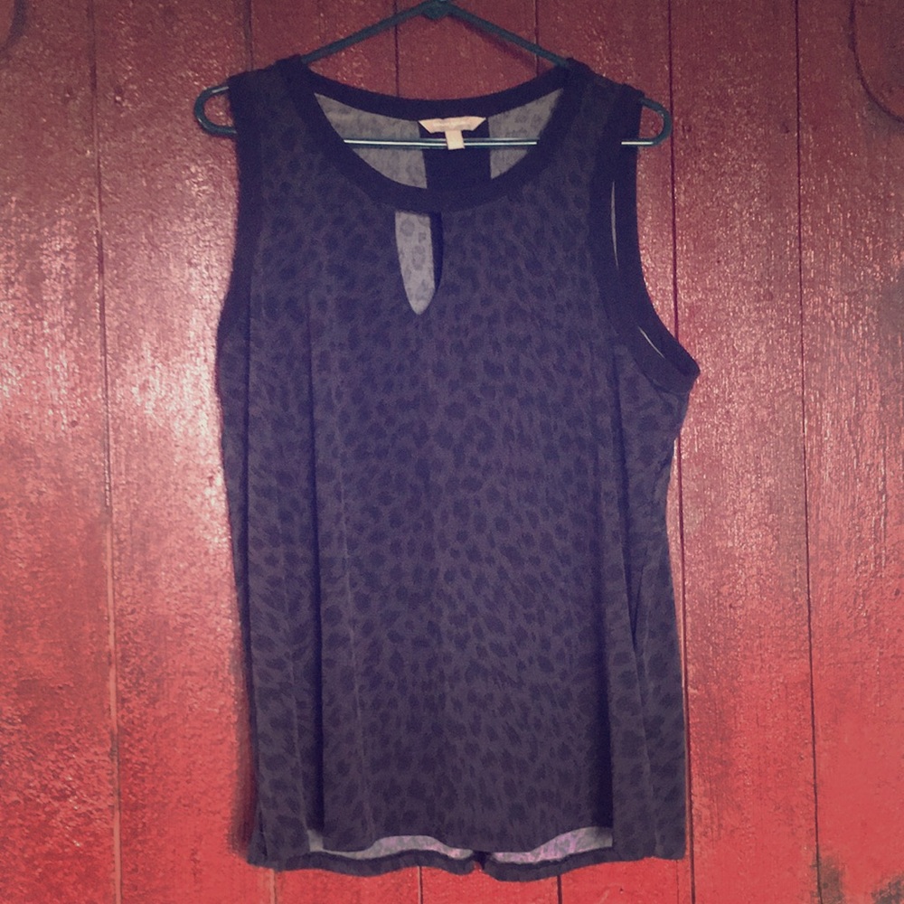 Banana Republic leopard print tank
